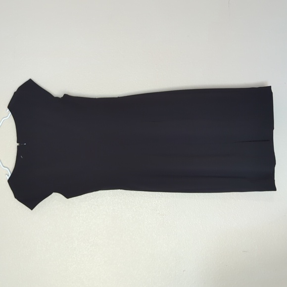 Calvin Klein Classic Black Midi Dress Size 4 - Picture 5 of 11